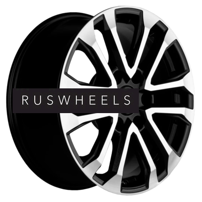 Диски Khomen Wheels 7,5x18/6x139,7 ET45 D93,1 KHW1805 (Mazda BT50) Black-FP