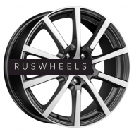 Диски iFree 7x17/5x110 ET39 D65,1 Big Byz (КС680) Блэк Джек