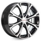 Диски КиК 6,0\R15 4*100 ET40 d60.1 Алмаз черный Диски КиК 6,0\R15 4*100 ET40 d60.1 Алмаз черный