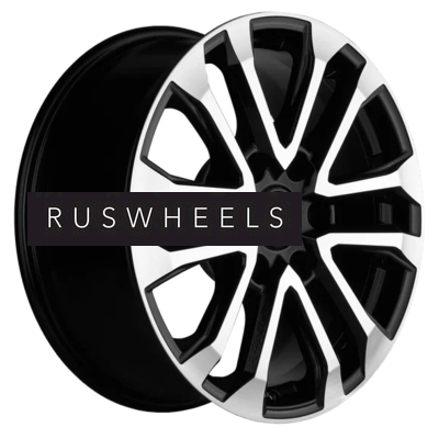 Диски Khomen Wheels 7,5x18/6x139,7 ET42 D100,1 KHW1805 (Great Wall POER) Black-FP Диски Khomen Wheels 7,5x18/6x139,7 ET42 D100,1 KHW1805 (Great Wall POER) Black-FP