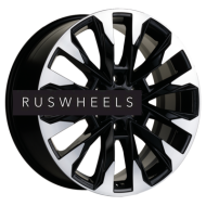 Диски Khomen Wheels 8x20/6x139,7 ET30 D106,1 KHW2010 (Hilux) Black-FP