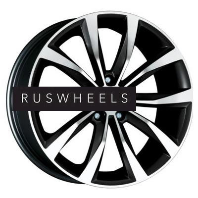 Грузовые диски MAK 8x18/5x110 ET40 D65,1 Wolf Black mirror