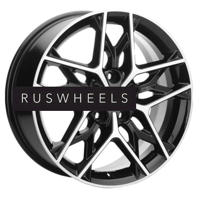 Диски Khomen Wheels 7x17/5x114,3 ET53 D67,1 KHW1709 (Ceed) Black-FP