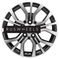 Диски Khomen Wheels 6,5x16/5x114,3 ET40 D66,1 KHW1608 (Qashqai) Black-FP