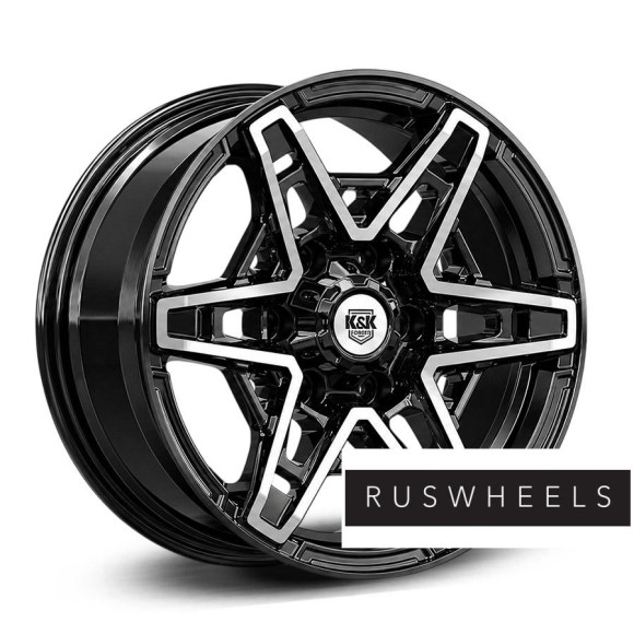 Диски КиК R17 / 8J PCD 6x139.7 ЕТ 36 ЦО 67.1 Блэкберн