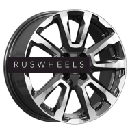 Диски КИК 6,5x16/4x100 ET50 D60,1 КС1026 Алмаз черный