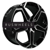 Диски Khomen Wheels 7,5x19/5x114,3 ET51 D67,1 KHW1909 (Kia Sportage / Hyundai Tucson) Black-FP Диски Khomen Wheels 7,5x19/5x114,3 ET51 D67,1 KHW1909 (Kia Sportage / Hyundai Tucson) Black-FP