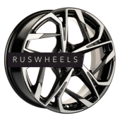Диски Khomen Wheels 7x17/5x110 ET40 D67,1 KHW1716 (Evolute i-Joy) Black-FP