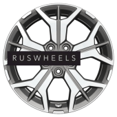 Диски Khomen Wheels 7x17/5x112 ET54 D57,1 KHW1715 (Jetta) Gray-FP