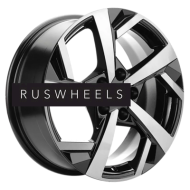Диски Khomen Wheels 7x17/5x114,3 ET40 D57,1 KHW1712 (Besturn X40) Black-FP