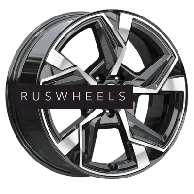 Диски КИК 7,5x18/5x112 ET37 D66,6 Кайан (КС1012) Алмаз черный Диски КИК 7,5x18/5x112 ET37 D66,6 Кайан (КС1012) Алмаз черный