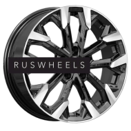 Диски КИК 6,5x17/5x108 ET33 D60,1 Морейн (КС1046) Алмаз черный Диски КИК 6,5x17/5x108 ET33 D60,1 Морейн (КС1046) Алмаз черный