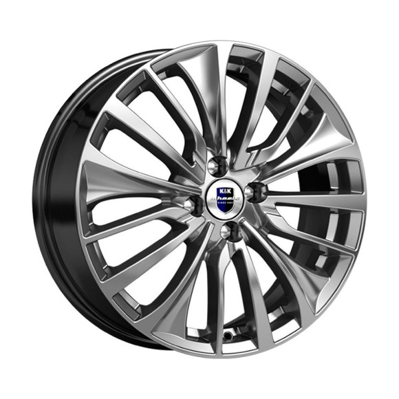 Диски КиК 6.5\R17 5*114.3 ET50 d67.1 Дарк платинум