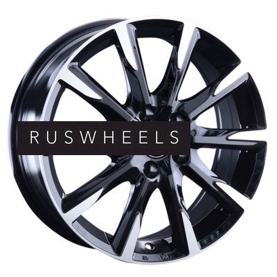 Диски Replay 7x17/5x114,3 ET35 D60,1 LX148 BKF (конус, C570)