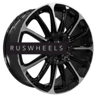 Диски Khomen Wheels 7,5x19/5x114,3 ET45 D66,1 KHW1910 (Nissan X-Trail) Black-FP Диски Khomen Wheels 7,5x19/5x114,3 ET45 D66,1 KHW1910 (Nissan X-Trail) Black-FP