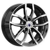 Диски КиК 6.5\R15 5*114.3 ET42 d67.1 Алмаз черный