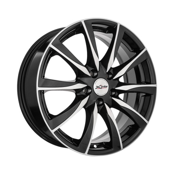 Диски X'trike  X-120М  7,0\R17 5*108 ET45  d60,1  BK/FP  [76786]  Chery Tiggo 3 c 2017