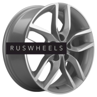 Диски Khomen Wheels 6,5x17/5x114,3 ET40 D67,1 KHW1708 (XCeed) F-Silver-FP