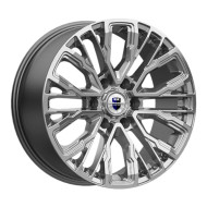 Диски КиК 8.5\R19 6*139.7 ET25 d106.1 Дарк платинум