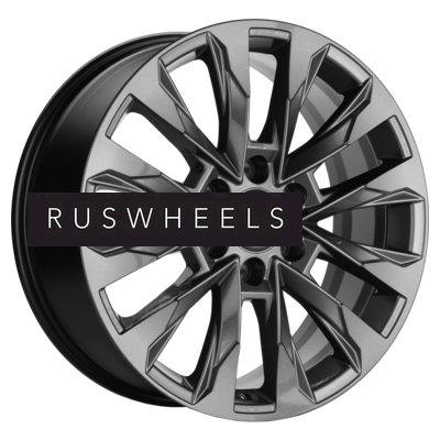 Диски Khomen Wheels 8x20/6x114,3 ET40 D67,1 KHW2010 (Mohave) Gray