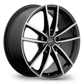 Диски Xtrike 7.5\R19 5*108 ET47 d60.1 BK/FP Диски Xtrike 7.5\R19 5*108 ET47 d60.1 BK/FP