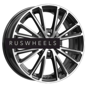 Грузовые диски K&K 6x16/4x100 ET37 D60,1 Меандр-оригинал (КС879) Алмаз черный SK