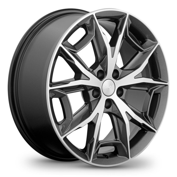 Диски СКАД  Паркер  7,5\R19 5*114,3 ET35  d60,1  Алмаз Графит  [4290213]  Fb max 750 kg