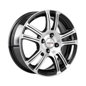 Диски Xtrike 6,0\R15 4*100 ET45 d54.1 BK/FP