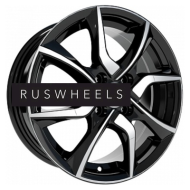 Диски СКАД 6x15/4x100 ET48 D54,1 Тулон (КЛ233) Графит