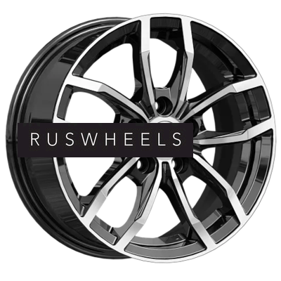 Диски КИК 6,5x15/5x114,3 ET42 D67,1 Фрост (КС1048) Алмаз черный Диски КИК 6,5x15/5x114,3 ET42 D67,1 Фрост (КС1048) Алмаз черный