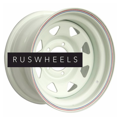Диски Off-Road Wheels 8x15/5x139,7 ET-19 D110 УАЗ (треуг. мелкий) Белый