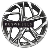 Диски Khomen Wheels 7x17/5x112 ET40 D57,1 KHW1716 (Kodiaq/Tiguan) Gray-FP Диски Khomen Wheels 7x17/5x112 ET40 D57,1 KHW1716 (Kodiaq/Tiguan) Gray-FP