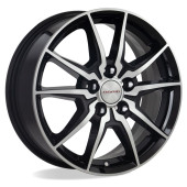 Диски КиК 6.5\R16 5*112 ET46 d57.1 Алмаз черный SK