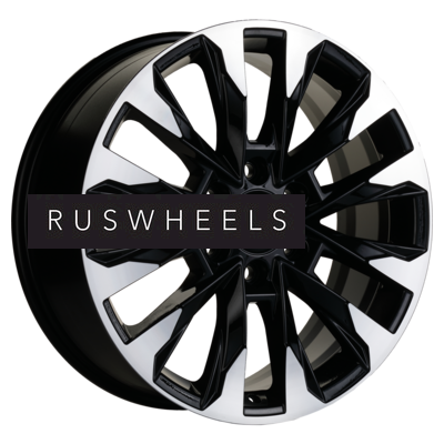 Диски Khomen Wheels 8x20/6x139,7 ET25 D106,1 KHW2010 (LC Prado) Black-FP