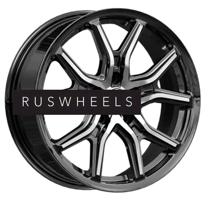 Диски iFree 6,5x17/5x114,3 ET37 D66,6 Страйк (КС1080) Блэк Джек