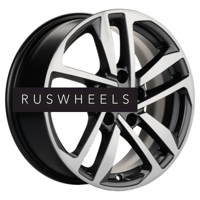 Диски Khomen Wheels 6,5x16/5x114,3 ET43 D67,1 KHW1612 (Huyndai/Kia) Gray-FP