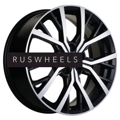 Диски Khomen Wheels 7x18/5x108 ET45 D60,1 KHW1806 (Chery Tiggo 3/Tiggo 3 Pro) Black-FP