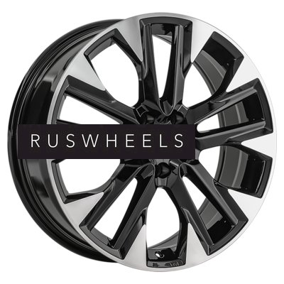 Диски Replay 7,5x19/5x114,3 ET35 D60,1 CHG67 BKF (конус, C570)