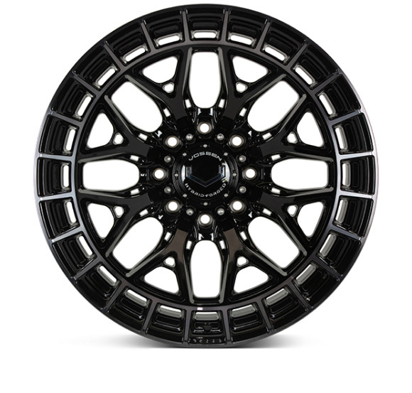 Диски Vossen HFX-1 22x12, Цвет: Tinted Gloss Black (8 болтов)