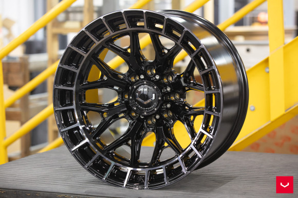 Диски Vossen HFX-1 22x12, Цвет: Tinted Gloss Black (8 болтов)