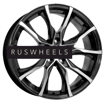 Диски КИК 7,5x17/5x115 ET44 D70,2 Твист (КС697М) Алмаз черный Диски КИК 7,5x17/5x115 ET44 D70,2 Твист (КС697М) Алмаз черный