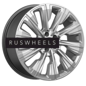 Диски КИК 7,5x19/5x108 ET49 D63,35 Галего (КС1039) Дарк платинум