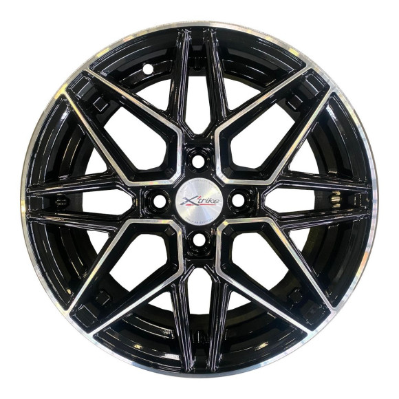 Диски Xtrike 6,0\R15 4*100 ET46 d54.1 BK/FP