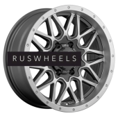 Диски LS 8x17/6x139,7 ET10 D100,1 1341 MGMF (конус, Колпак+лого)