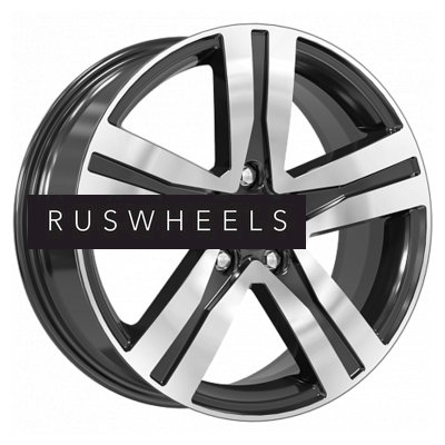 Диски iFree 7x17/5x108 ET45 D67,1 Rebel (КС913) Блэк Джек