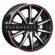 Диски LS 6,5x15/4x100 ET40 D73,1 221 BKFRL (конус)