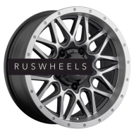 Диски LS 8x17/6x139,7 ET10 D106,1 1341 MBF (конус, Колпак+лого)