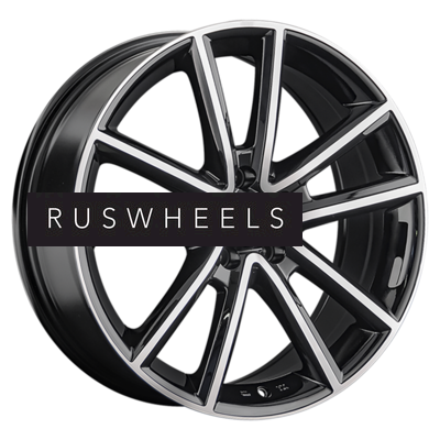 Диски Replay 7,5x18/5x108 ET46 D63,3 GL76 BKF (конус, C570)