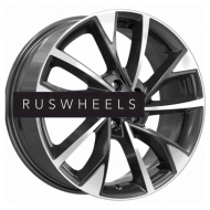 Диски КИК 7x17/5x105 ET38 D56,6 Роквуд (КС900) Алмаз черный