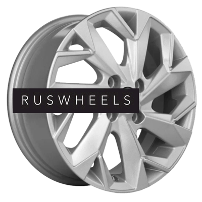 Диски Khomen Wheels 6x15/4x100 ET50 D60,1 KHW1508 (Vesta) F-Silver